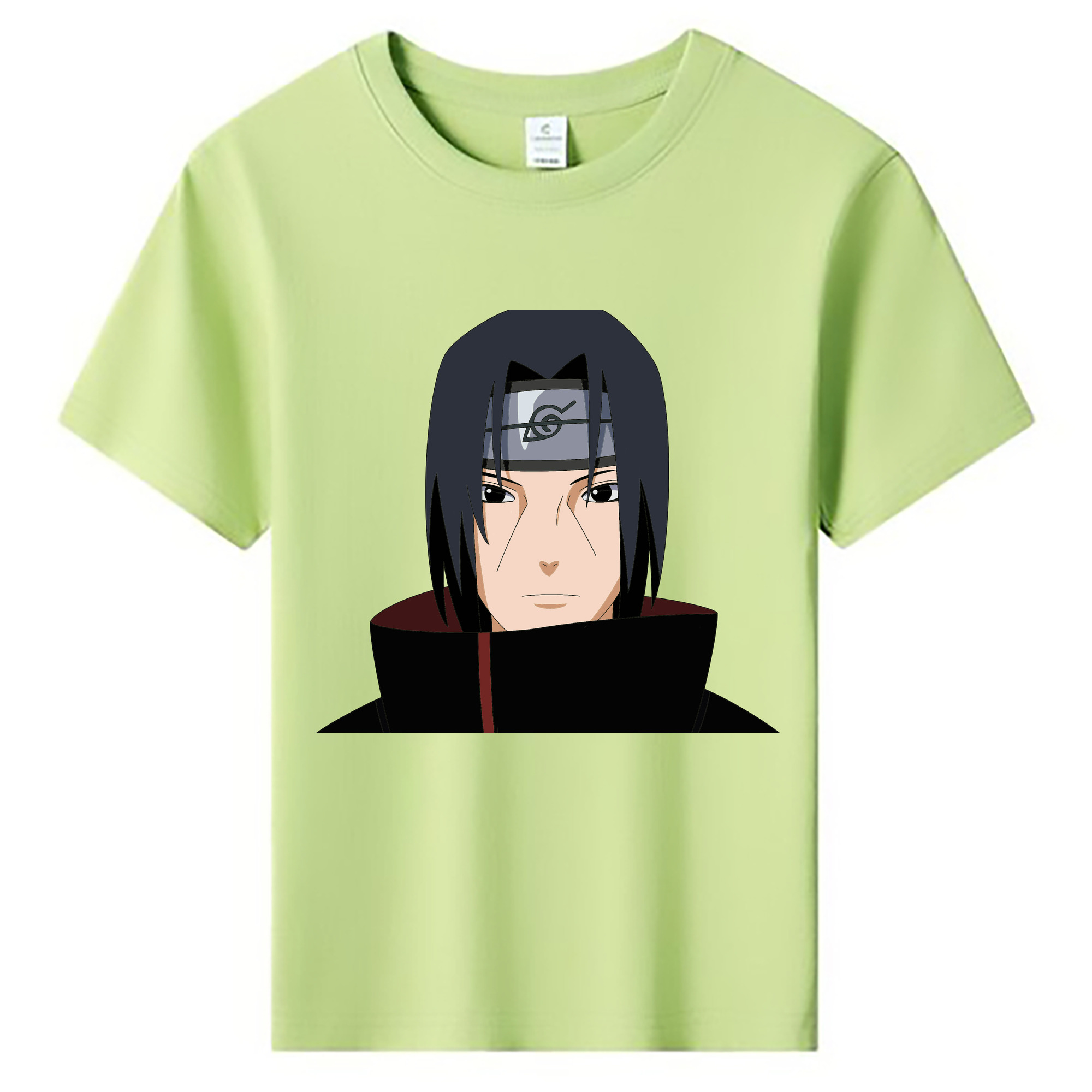 （画像用） NARUTO -ナルト- うちは イタチ Uchiha Itachi 綿100％キッズTシャツ（フロントプリント）